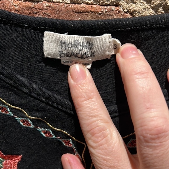 Holly BRACKEN Embroidered Romper with Tassles - Picture 4 of 5